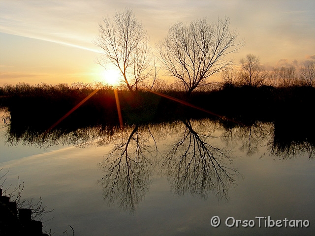 DSCN4149.jpg - Tramonti nell'oasi di Campotto 1/5, Parco delta del Po  [a, FF, none]